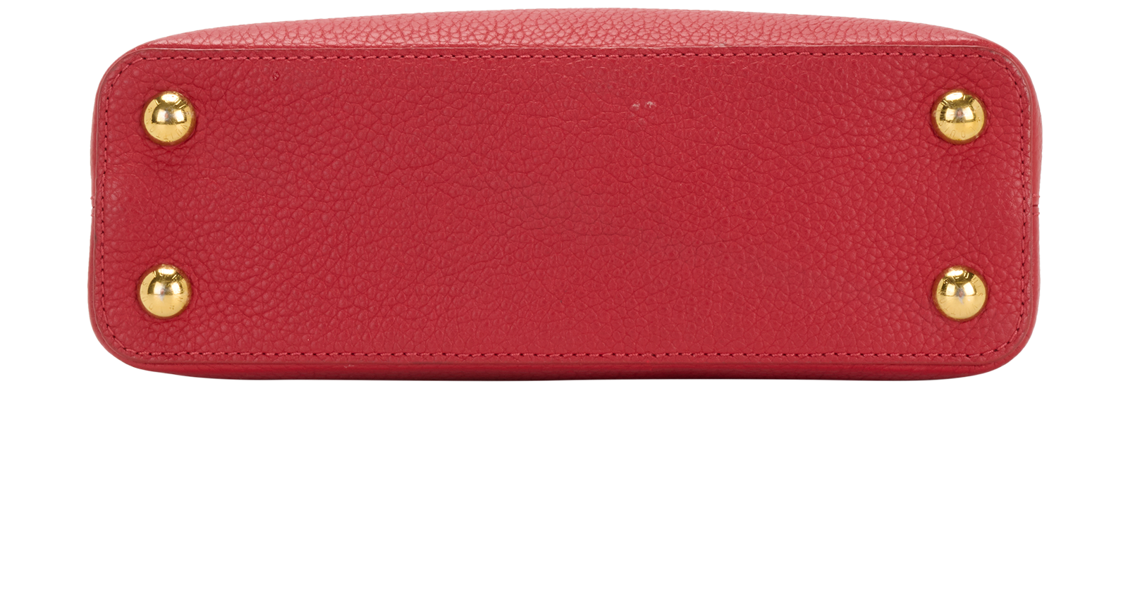 Capucines BB, &pound;1,800, Handbags, Red, Leather, Top view
